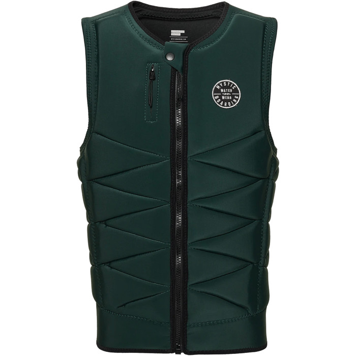 ギャザーwzipベスト 2023 Mystic Mens Outlaw Front Zip Impact Vest 35005 220145